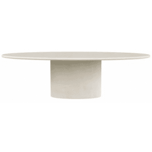 Hector ovalt spisebord i mortex H76 x B260 x D120 cm - Sand