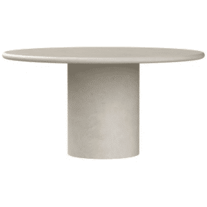 Nana rundt spisebord i mortex H76 x Ø140 cm - Sand