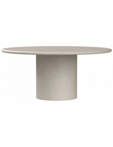 Nana rundt spisebord i mortex H76 x Ø160 cm - Sand