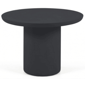 Taimi rundt spisebord i beton Ø110 cm - Sort
