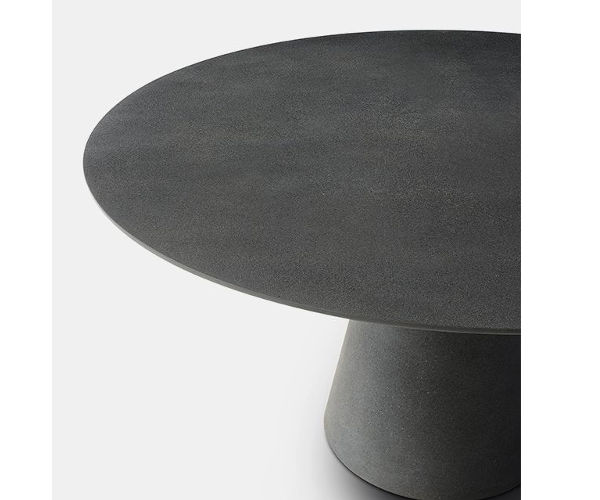 MDF Italia Rock Table anthracit beton 120