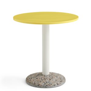 HAY Ceramic Table - Dia.70 - Bright Yellow