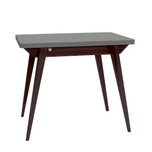 KONVOLUT Udtrækkeligt Spisebord 90x65cm Beton Grå Valnød