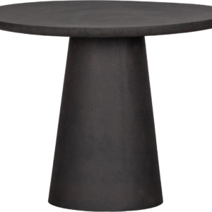Spisebord WOOOD Damon Beton-look Fiberlera Ø100 x H76 cm Brun